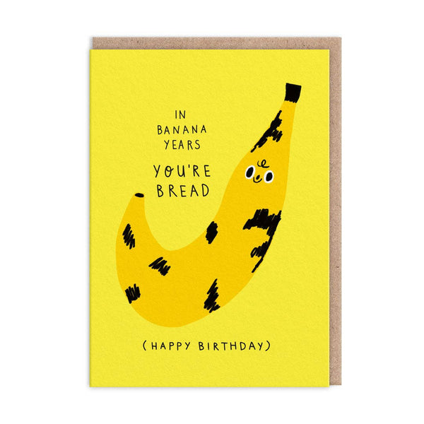 In Banana Years Greeting Card - Hauslife