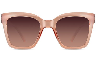 Iris Sunglasses - Clear Peach - Hauslife