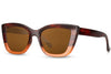 Ivy Sunglasses - Dark Amber - Hauslife