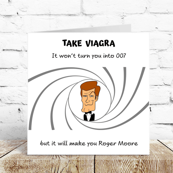 James Bond Birthday Card - Hauslife
