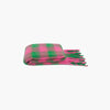 Joey Heavyweight Scarf - Green/pink, Square Check - Hauslife
