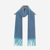 Jules Blue Colourblock Heavyweight Scarf - Hauslife