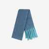 Jules Blue Colourblock Heavyweight Scarf - Hauslife