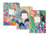 Kaleido Set No.5 3 Pack Stitched Notebooks - Hauslife