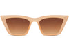 Klara Cat Eye Sunglasses - Apricot - Hauslife