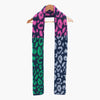 Kyra Navy Blue Leopard Heavyweight Scarf - Hauslife