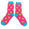 Ladies' Bamboo Socks - Cute Turtles - Hauslife