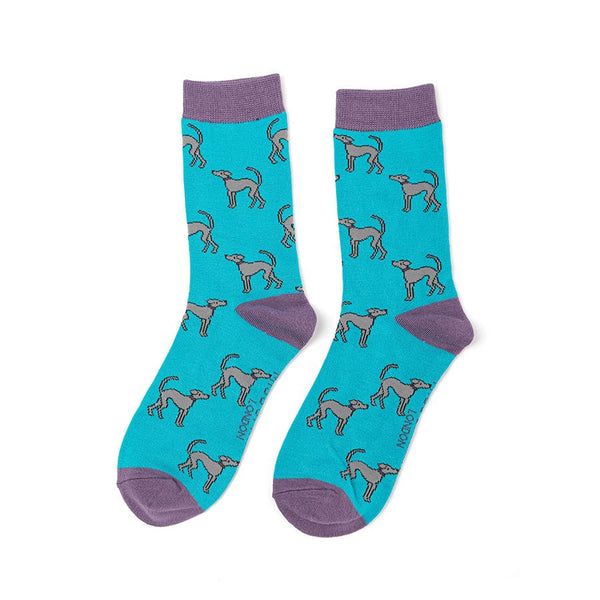 Ladies' Bamboo Socks - Greyhounds - Hauslife