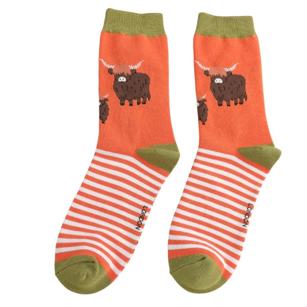 Ladies' Bamboo Socks - Highland Family - Hauslife