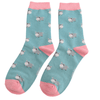 Ladies' Bamboo Socks - Hippos - Hauslife