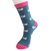 Ladies' Bamboo Socks - Hippos - Hauslife