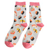 Ladies' Bamboo Socks - Sushi - Hauslife