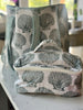 Large Handled Quilted Washbag - Shell - Hauslife