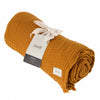 Lark Muslin Cotton Throw Cumin - Hauslife