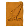 Lark Muslin Cotton Throw Cumin - Hauslife