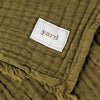 Lark Muslin Cotton Throw Khaki - Hauslife
