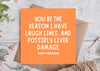 Laugh Lines & Liver Damage Birthday Card - Hauslife