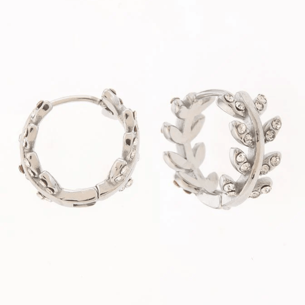 Laurel Cubic Zirconia Huggies - Hauslife