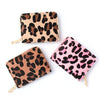 Leopard Print Fabric Zip Purse - Hauslife