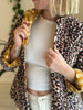 Leopard Print Velvet Jacket - Hauslife