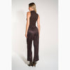 Leopard Print Wide Leg Trouser in Brown - Hauslife