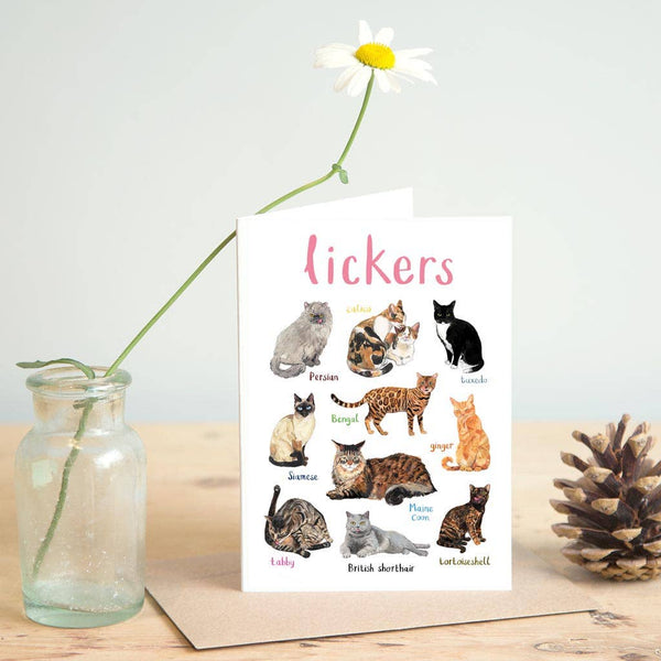 Lickers Blank Cat Card - Hauslife