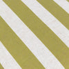 Linen Stripe Printed Ruffle Cushion Linen/Olive - Hauslife