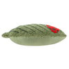 Little Nature Leaf Knitted Kids Cushion Green - Hauslife