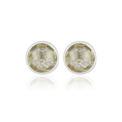 Livia Sterling Silver Topaz Earrings - Hauslife