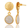 Luna Moonstone Drop Earrings - Hauslife