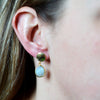 Luna Moonstone Drop Earrings - Hauslife