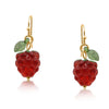 Malina Raspberry Dangle Earrings - Hauslife
