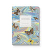 Marble Butterfly Blue Premium Paperback Notebook (A5) (12224) - Hauslife