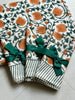 Marigold Handblock Napkin Pair - Hauslife
