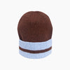 Martha Beanie Hat in Brown/Blue - Hauslife