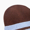 Martha Beanie Hat in Brown/Blue - Hauslife