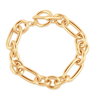 Maude Oval Links T - bar Bracelet - Hauslife