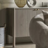 Mela Fluted Marble Sideboard - Hauslife