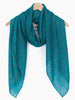 Melody Lightweight Scarf - Blue, Houndstooth Foil - Hauslife