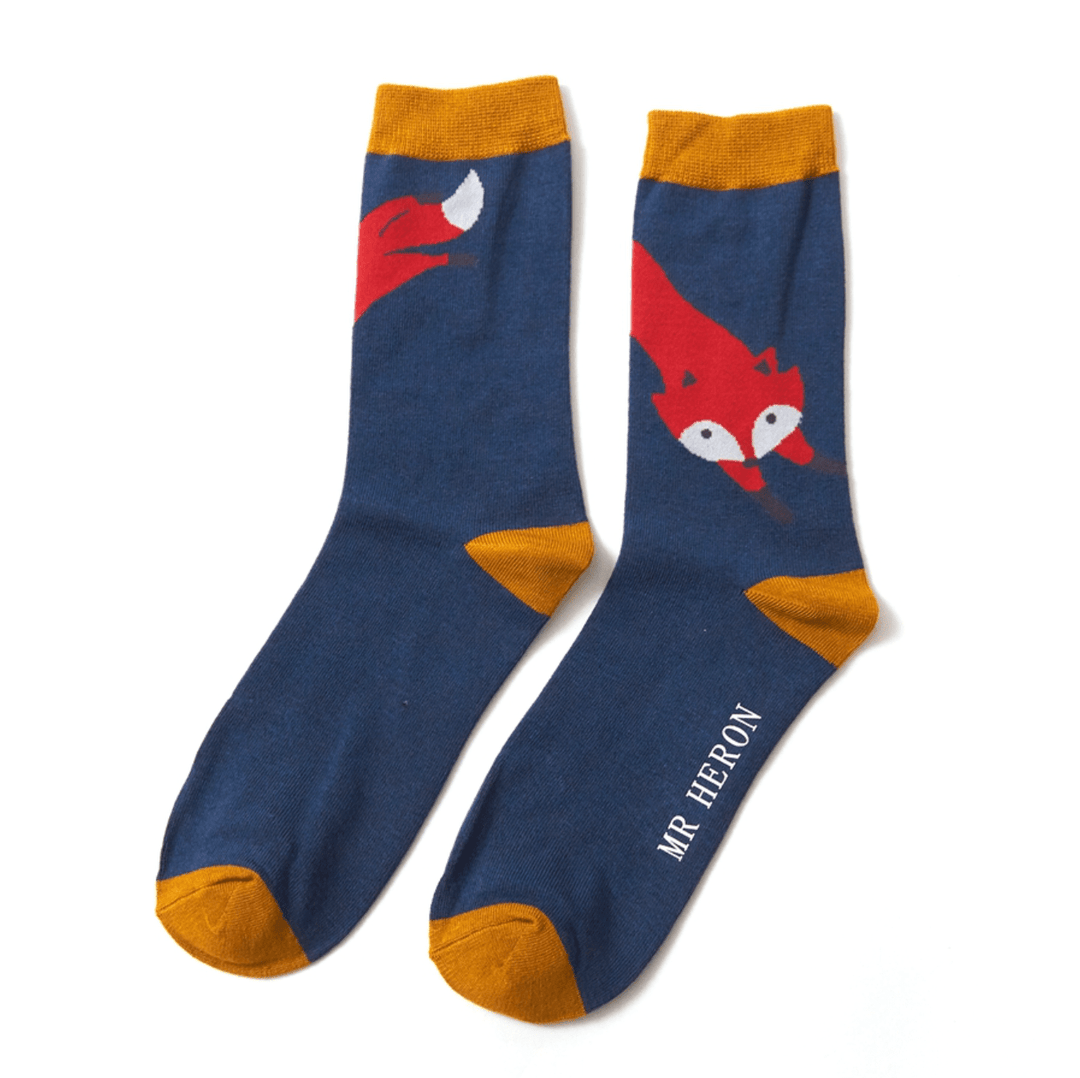Men's Bamboo Socks - Leaping Fox - Hauslife