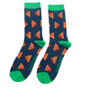Men's Bamboo Socks - Pizza Slices - Hauslife