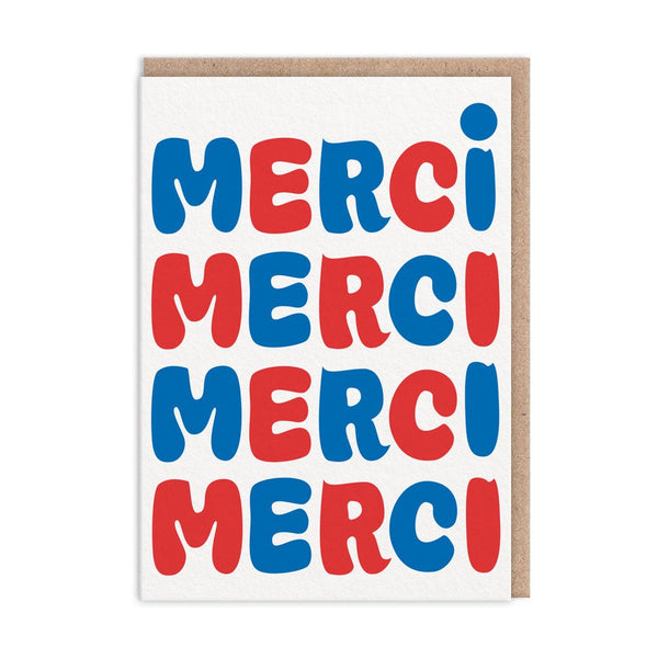 Merci! Thank You Card - Hauslife