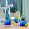 Merzouga Recycled Tumbler Glass – 260ml – Blue - Hauslife
