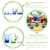 Merzouga Recycled Tumbler Glass – 260ml – Blue - Hauslife