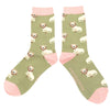 Miss Sparrow Bamboo Socks - Animals and Nature - Hauslife