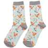 Miss Sparrow Bamboo Socks - Animals and Nature - Hauslife