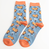 Miss Sparrow Bamboo Socks - Animals and Nature - Hauslife