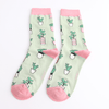 Miss Sparrow Bamboo Socks - Animals and Nature - Hauslife