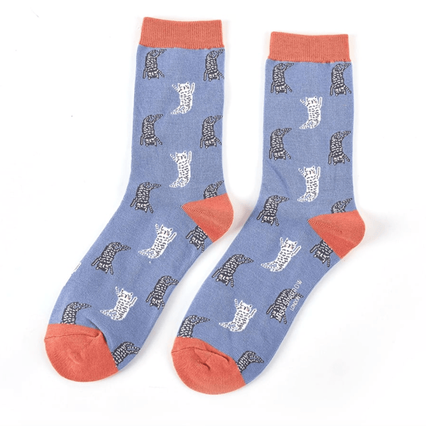 Miss Sparrow Bamboo Socks - Cats and Dogs - Hauslife