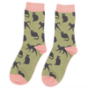Miss Sparrow Bamboo Socks - Cats and Dogs - Hauslife